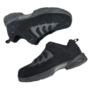 Red Wing Suede Leather Steel Toe Safety Sneakers Black , Men's 9